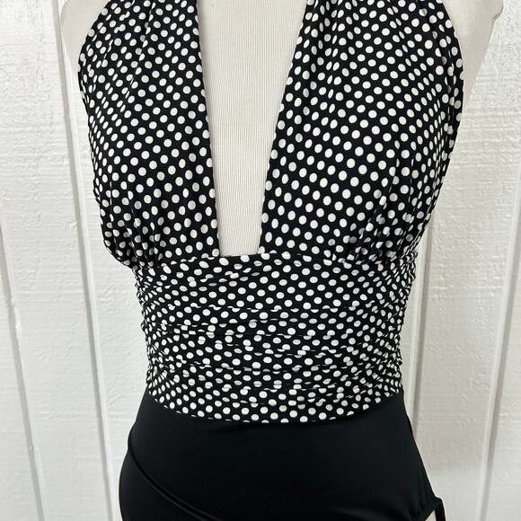 Magicsuit Women One Piece Swimsuit Swimwear Pool Beach Black Vacation Size 6 - Picture 2 of 9